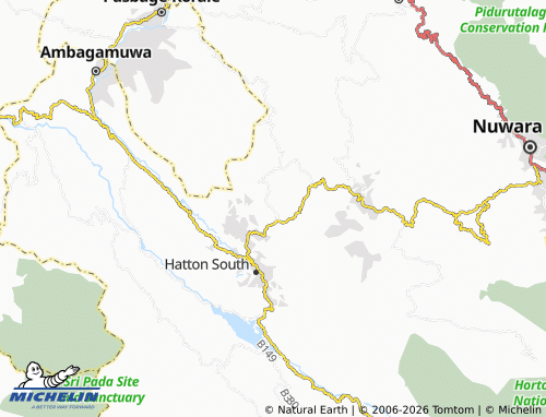 Mappa MICHELIN Kotagala - ViaMichelin