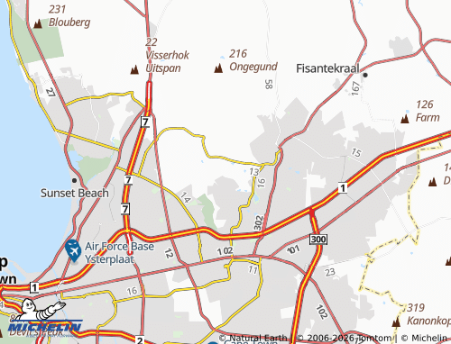 Mapa MICHELIN Springfield - ViaMichelin