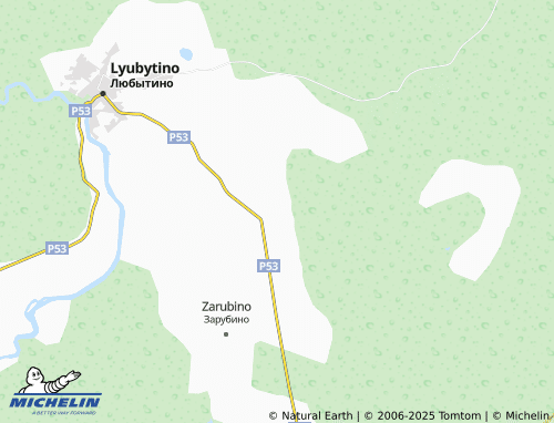 MICHELIN Khvoshchnik map - ViaMichelin