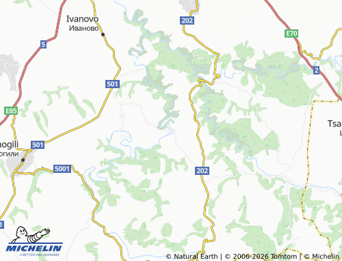 Mappa MICHELIN Cherven - ViaMichelin