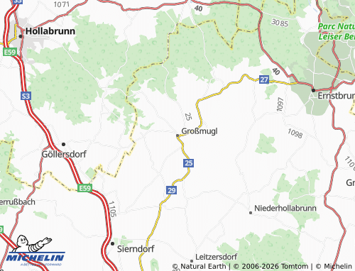 Mapa MICHELIN Großmugl - ViaMichelin