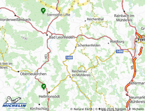 MICHELIN Steinschild map - ViaMichelin