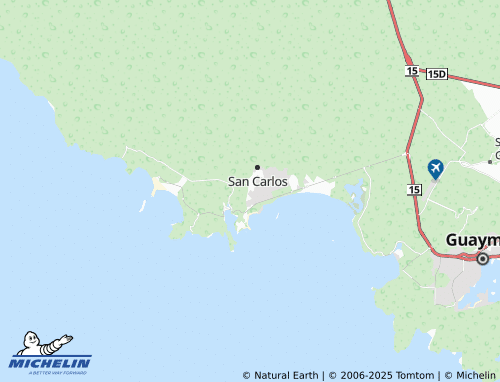 MICHELIN Colinas del Country map - ViaMichelin