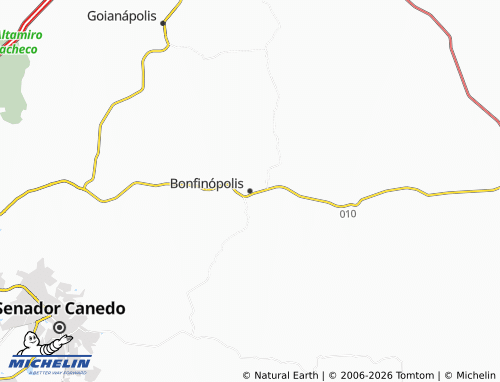 MICHELIN Bonfinópolis map - ViaMichelin