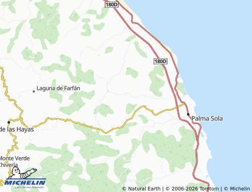 Mapa MICHELIN Villa Candelaria - ViaMichelin
