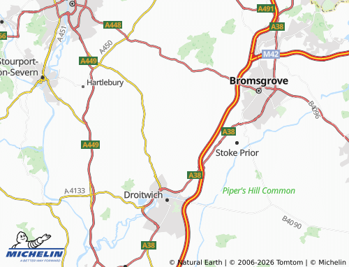 Carte MICHELIN Elmbridge - ViaMichelin