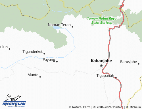 MICHELIN Berastepu map - ViaMichelin