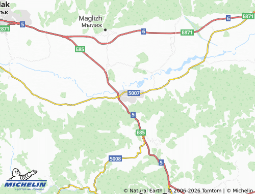MICHELIN Yagoda map - ViaMichelin