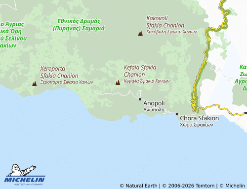 MICHELIN Aradaina map - ViaMichelin