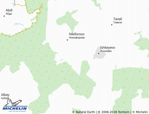 MICHELIN-Landkarte Sartyk - ViaMichelin