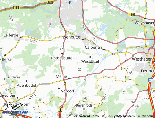 MICHELIN Gravenhorst map - ViaMichelin