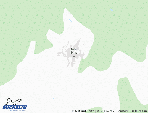 MICHELIN-Landkarte Butka - ViaMichelin