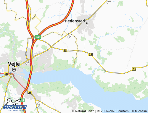 MICHELIN Skibsholt map - ViaMichelin