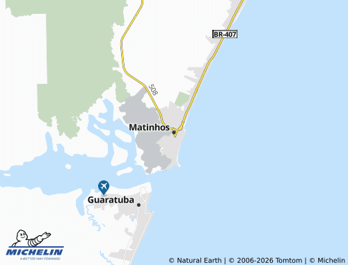Mappa MICHELIN Matinhos - ViaMichelin