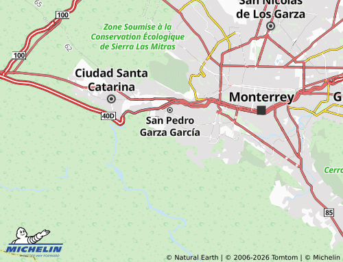 Mappa MICHELIN La Cima Primer, Segundo, Tercer Sector - ViaMichelin