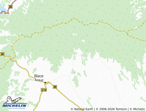 Mapa MICHELIN Pretrešnja - ViaMichelin