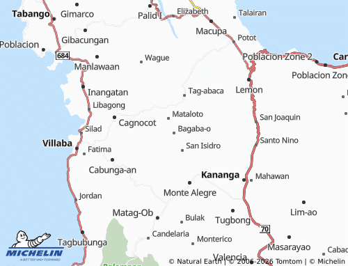 MICHELIN Bagaba-o map - ViaMichelin