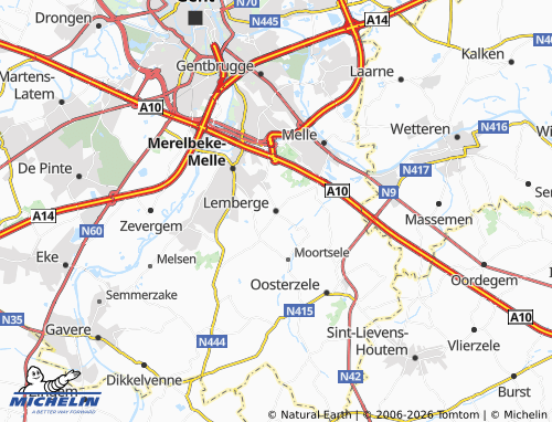Mappa MICHELIN Lemberge - ViaMichelin