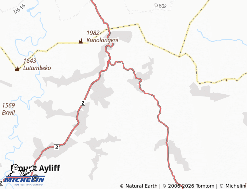 Mapa MICHELIN Mpelazwe - ViaMichelin
