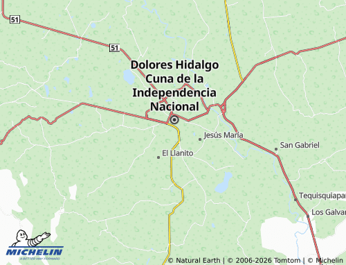 Mappa MICHELIN Independencia - ViaMichelin