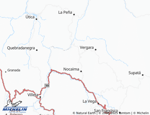 Carte MICHELIN San José - ViaMichelin
