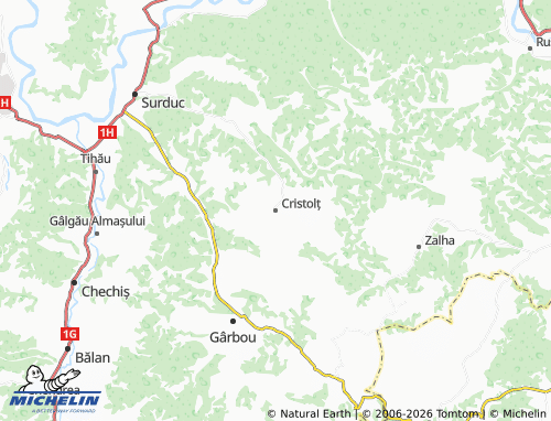 Mappa MICHELIN Cristolț - ViaMichelin