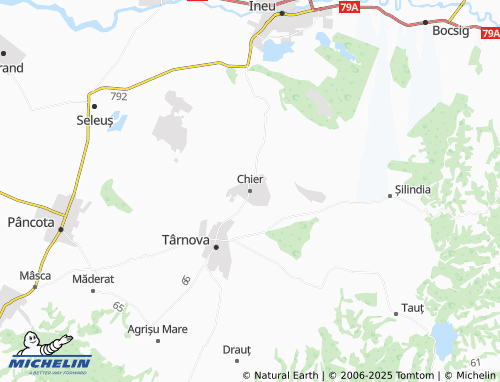 MICHELIN Chier map - ViaMichelin