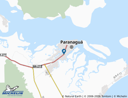 MICHELIN Itiberê map - ViaMichelin