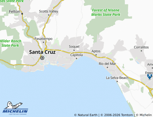 Mappa MICHELIN Capitola - ViaMichelin