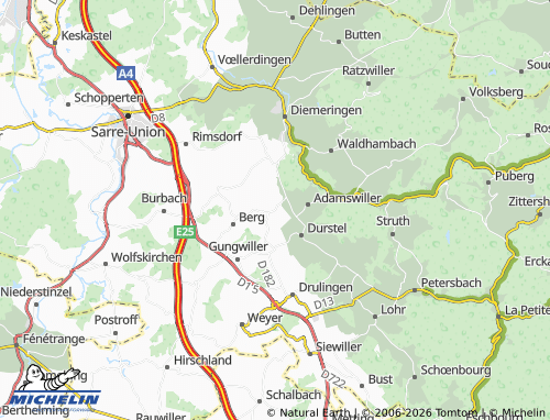 Mappa MICHELIN Rexingen - ViaMichelin