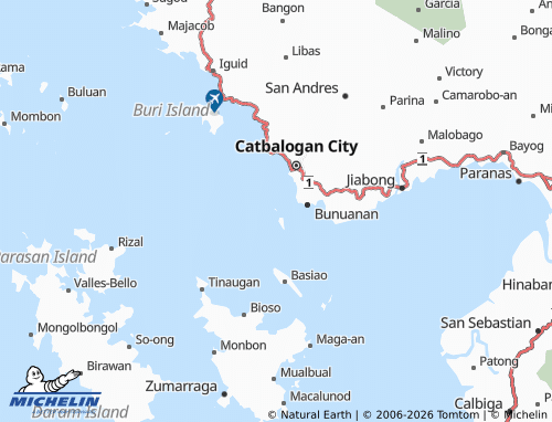 MICHELIN Darahuway Gote map - ViaMichelin