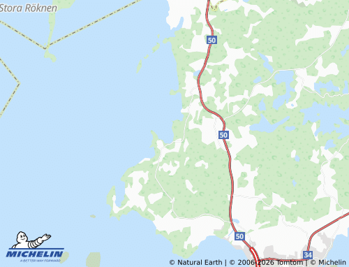 Carte MICHELIN Sjökärret - ViaMichelin