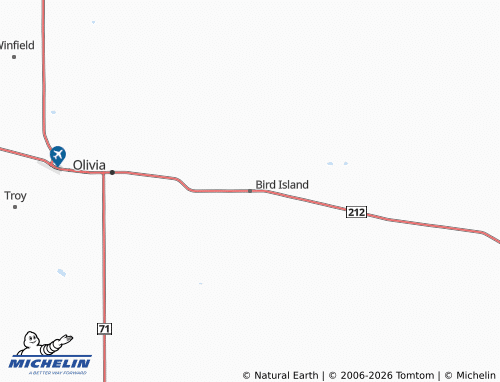 Carte MICHELIN Bird Island - ViaMichelin