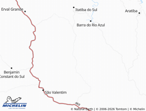 Mappa MICHELIN Povoado Tozzo - ViaMichelin