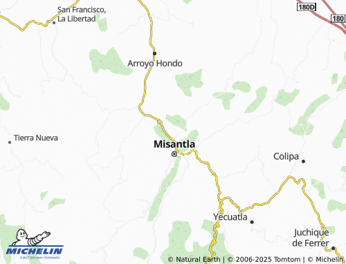 MICHELIN Loma de las Flores map - ViaMichelin