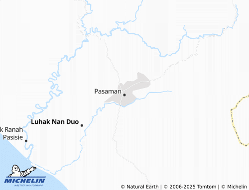 MICHELIN Pasaman map - ViaMichelin