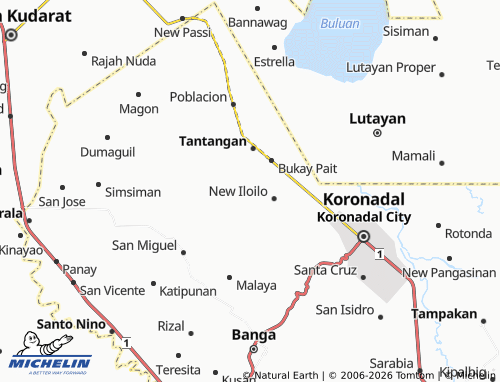 MICHELIN Maibo map - ViaMichelin