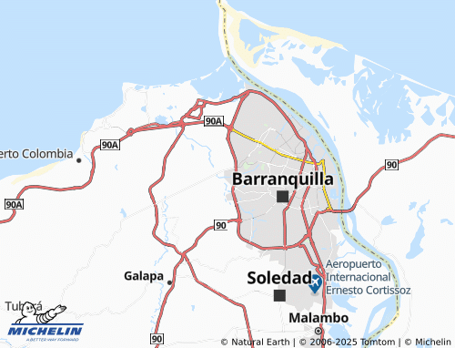 MICHELIN La Pradera map - ViaMichelin