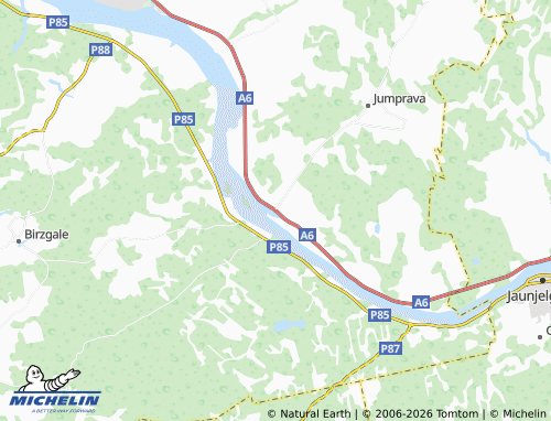 Mapa MICHELIN Dzelmes - ViaMichelin