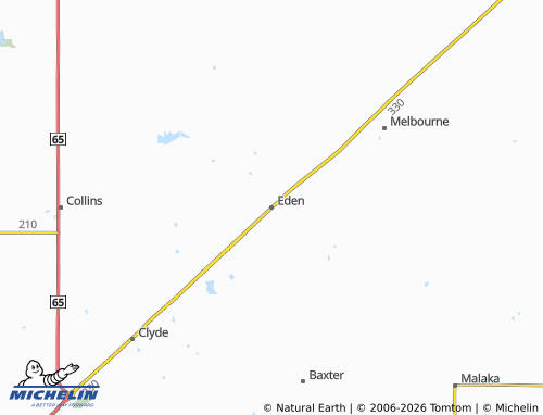 Mappa MICHELIN Eden - ViaMichelin