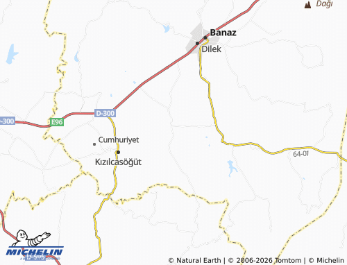 Mappa MICHELIN Susuz - ViaMichelin