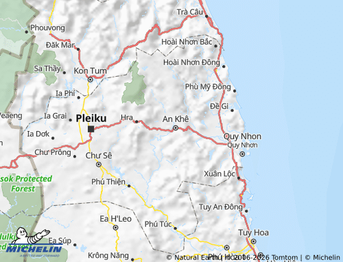 Mapa MICHELIN An Khê - ViaMichelin