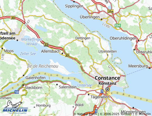 MICHELIN Hegne map - ViaMichelin