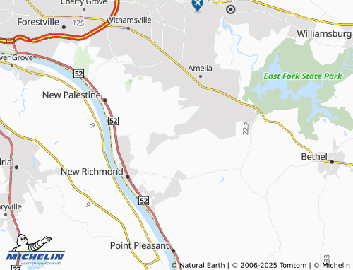 MICHELIN Mount Pisgah map - ViaMichelin