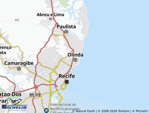 Mappa MICHELIN Alto da Mina - ViaMichelin