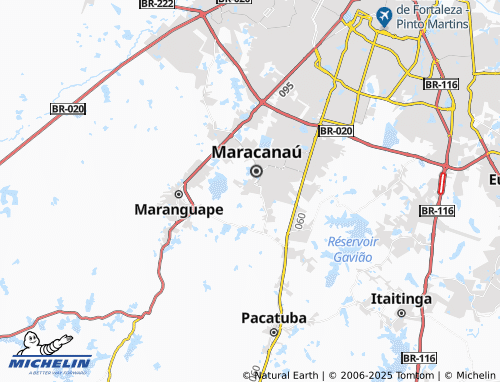 Carte MICHELIN Alto da Mangueira - ViaMichelin