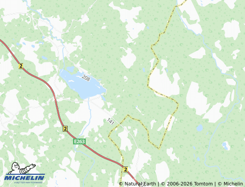 MICHELIN Kõrvenurga map - ViaMichelin