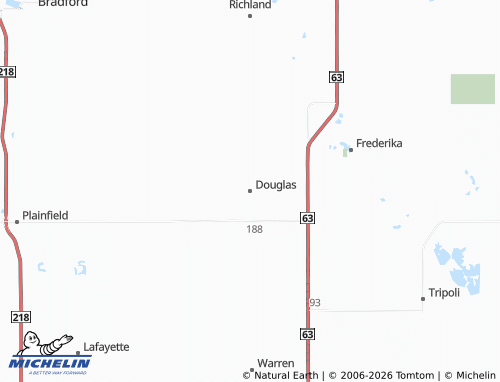Mapa MICHELIN Douglas - ViaMichelin