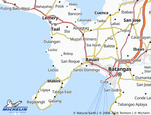 MICHELIN Cupang map - ViaMichelin