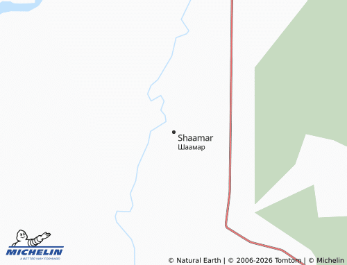 MICHELIN Shaamar map - ViaMichelin